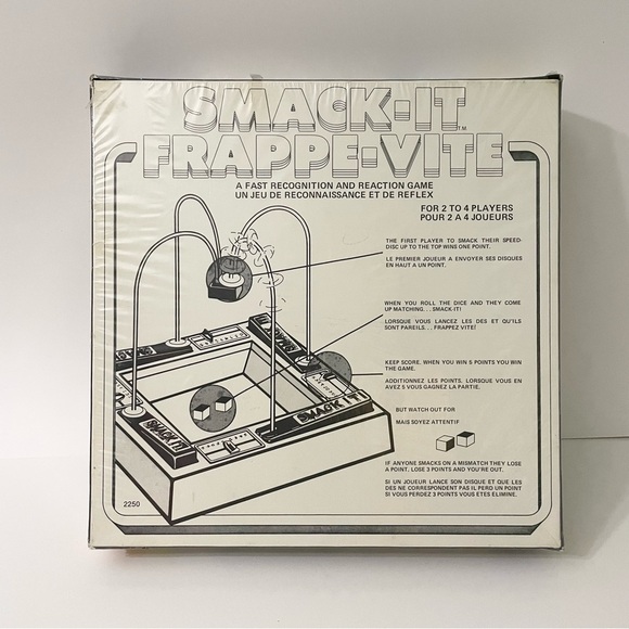 Vtg 1978 Smack-It Board Game Hasbro Fast Reaction - Picture 7 of 16